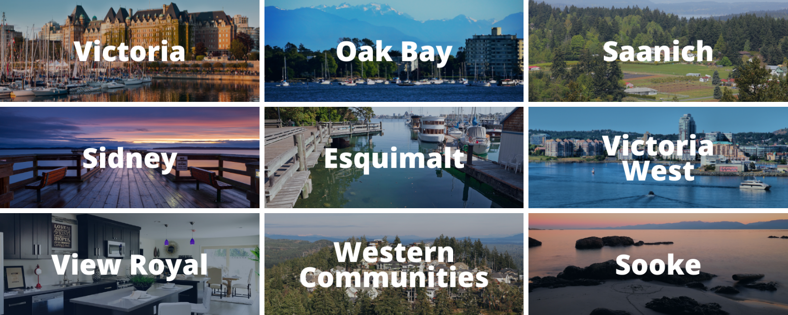 Our Communities Around Victoria BC